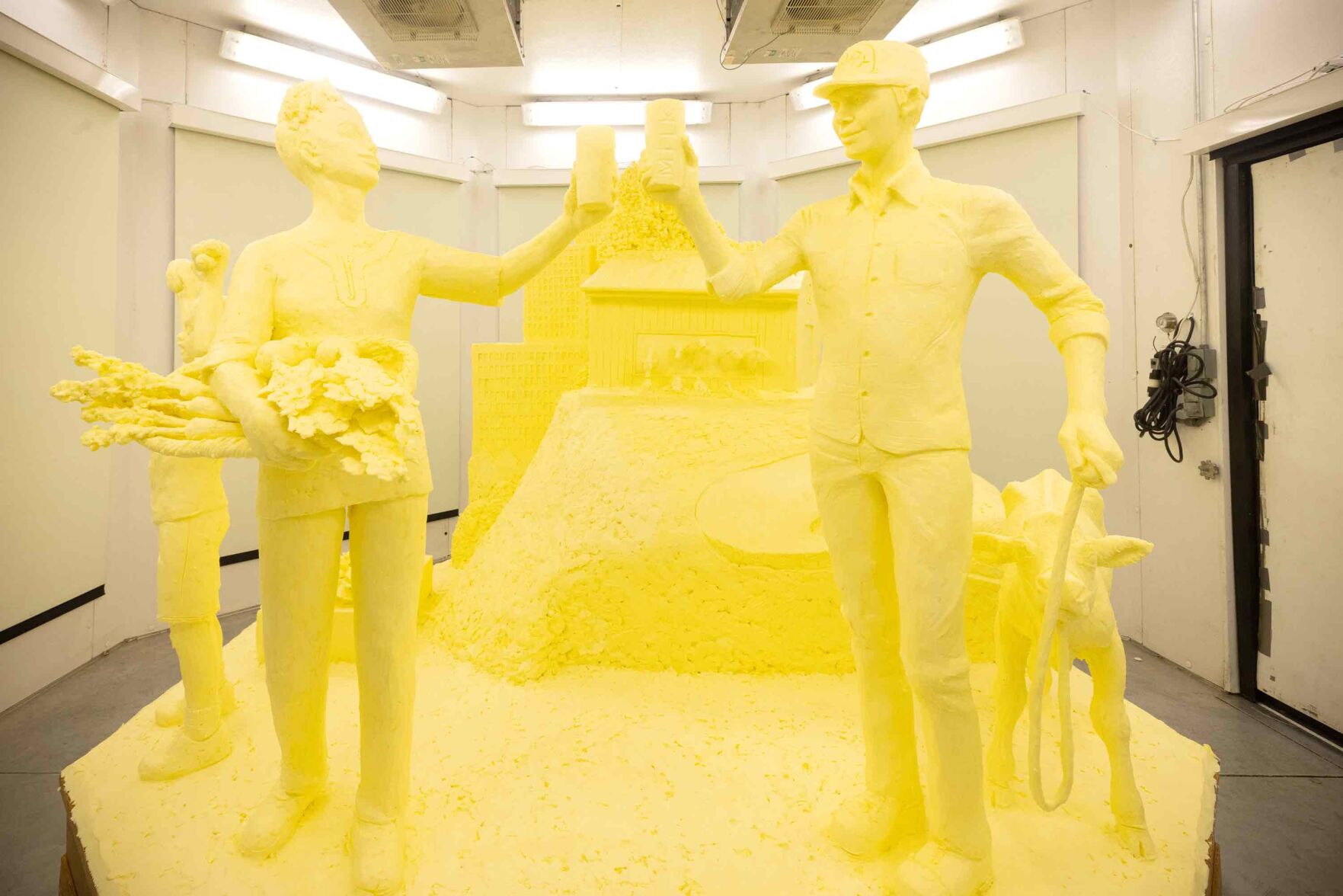 Butter sculpture unveiled at state Farm Show